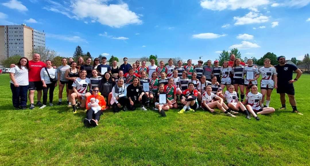 Újra női nemzetközi mérkőzéseket rendeztek a Köfém rögbipályán